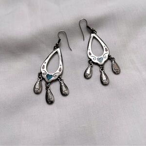 vintage western earrings